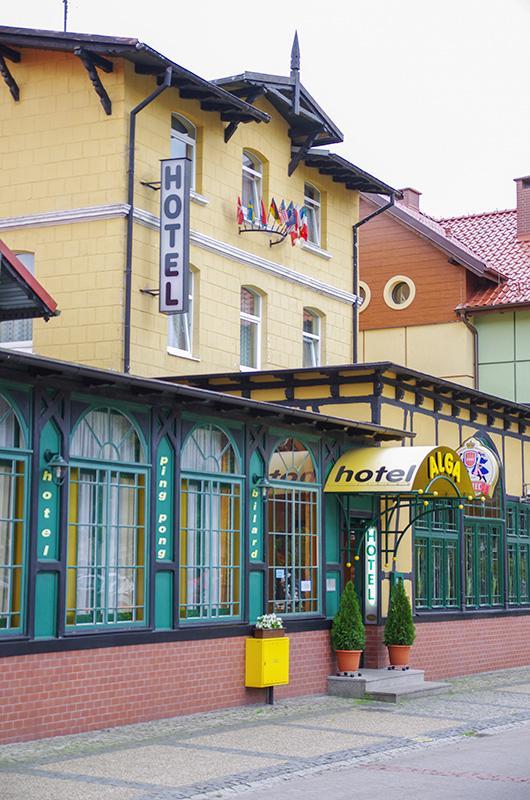 Hotel Alga Ustka Eksteriør bilde